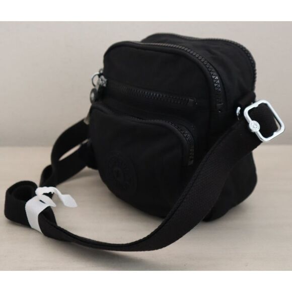 Kipling KI9161-0DH Women's O/S Black Tonal Ron Crossbody/Shoulder Bag - Picture 14 of 16